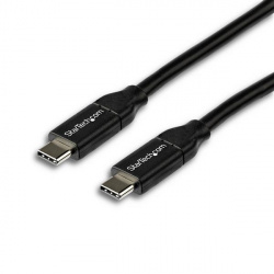 StarTech.com Cable USB C Macho - USB C Macho, 2 Metros, Negro 