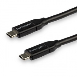 StarTech.com Cable USB C Macho - USB C Macho, 3 Metros, Negro 
