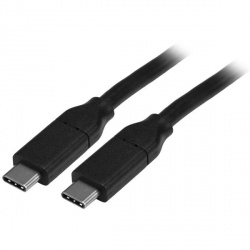 StarTech.com Cable USB C Macho - USB C Macho, 4 Metros, Negro 