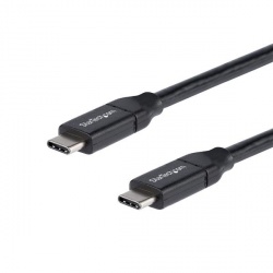 StarTech.com Cable USB-C Macho - USB-C Macho, 50cm, Negro 