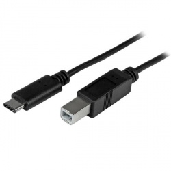 StarTech.com Cable USB C Macho - USB B Macho, 2 Metros, Negro 