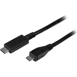 StarTech.com Cable Adaptador USB 2.0, USB-C - Micro B, 1 Metro, Negro 