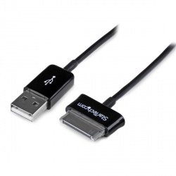 StarTech.com Cable Conector Dock, USB A Macho, 1 Metro, para Samsung Galaxy Tab 