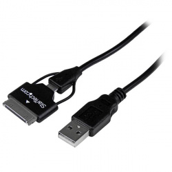 StarTech.com Cable USB 2.0, USB A Macho - Micro USB B Macho, 65cm, Negro 