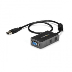 StarTech.com USB2VGAE2 Adaptador de Video Externo USB a VGA, Tarjeta de Video Externa Cable, 1440 x 900 Pixeles 