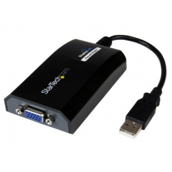 StarTech.com Adaptador Tarjeta de Video Externa USB Macho - VGA Hembra 