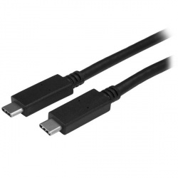 StarTech.com Cable USB C Macho - USB C Macho, 1 Metro, Negro 