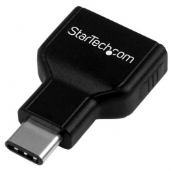 StarTech.com Adaptador USB C 3.0 Macho - USB A 3.0 Hembra, Negro 