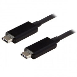 StarTech.com Cable USB 3.1 C Macho - USB 3.1 C Macho, 1 Metro, Negro 