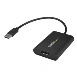 StarTech.com Adaptador de Video USB 3.0 Macho - DisplayPort Hembra, Negro ― ¡Compra y recibe hasta $200 de saldo para tu siguiente pedido! Limitado a 10 unidades por cliente 