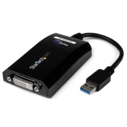 StarTech.com Adaptador DVI - USB 3.0, Negro 