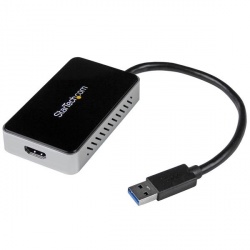 StarTech.com Adaptador USB 3.0 - HDMI, Alámbrico, 5 Gbit/s, Negro 