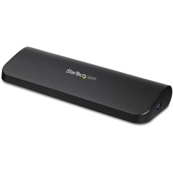 StarTech.com Docking Station para Laptops, 4x USB 3.0, HDMI, DVI, VGA, Negro 