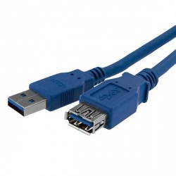 StarTech.com Cable USB-A Macho - USB-A Hembra, 1 Metro  
