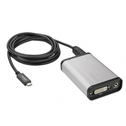 StarTech.com Capturadora de Video DVI, USB, 1920 x 1080Pixeles, Plata 