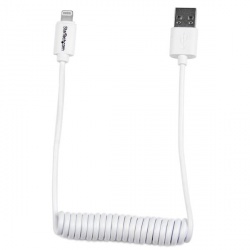 StarTech.com Cable de Carga Certificado MFi USB A Macho - Lightning Macho, 60cm, Blanco, para iPod/iPhone/iPad 