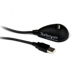 StarTech.com Cable de Extensión USB 2.0 A Macho - USB A Hembra, 1.5 Metros, Negro 