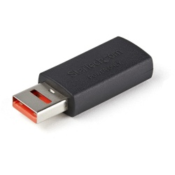 StarTech.com Adaptador USB Macho - USB 2.0 A Hembra, Negro 