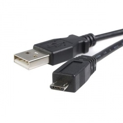 StarTech.com Cable USB-A Macho - Micro-USB Macho, 50cm, Negro 