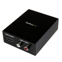 StarTech.com Adaptador de VGA, Video por Componentes y Audio RCA a HDMI 