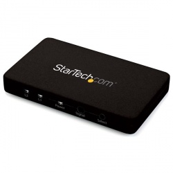 StarTech.com Video Splitter HDMI, 3 Puertos HDMI, Negro 