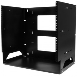 StarTech.com Gabinete para Pared con Charola 8U, hasta 34Kg, Negro 