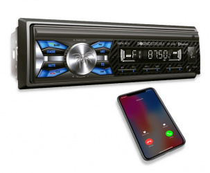 Steel Pro Autoestéreo XP-24B, MP3/WMA, USB/SD, Negro 