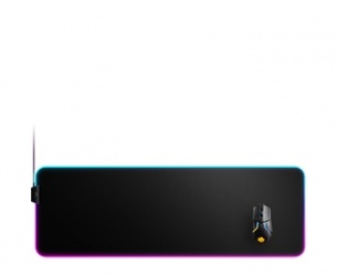 Mousepad Gamer SteelSeries QcK Prism Cloth XL, 32 x 27cm, Grosor 4mm, Negro 