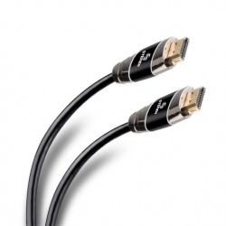Steren Cable HDMI de Alta Velocidad, HDMI Macho - HDMI Macho, 4K, 7.2 Metros, Negro 