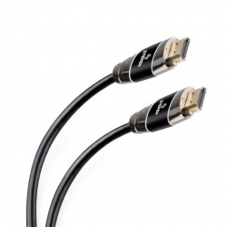 Steren Cable HDMI de Alta Velocidad, HDMI Macho - HDMI Macho, 4K, 1.5 Metros, Negro 
