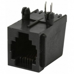 Steren Conector RJ-11, Negro 