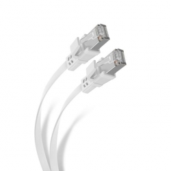 Steren Cable Patch Cat6a STP RJ-45 Macho - RJ-45 Macho, 2.1 Metros, Blanco  
