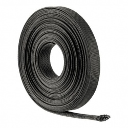 Steren Malla Organizadora de Cables 4cm x 10m, Negro 