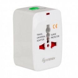 Steren Adaptador de Energía Universal 905-105, Entrada 127 - 250V, Blanco 