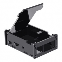 Steren Caja de Acrílico para Raspberry Pi 3 ARD-512, Negro 
