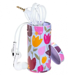 Steren Audífonos Intrauriculares con Micrófono AUD-066, Alámbrico, 1.2 Metros, 3.5mm, Morado 