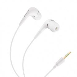Steren Audifonos Intrauriculares AUD-297, Alámbrico, 1.2 Metros, 3.5mm, Blanco 