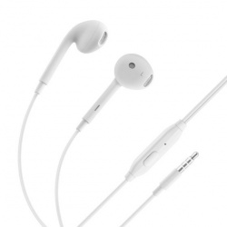 Steren Audífonos con Micrófono AUD-331, Alámbrico, 3.5mm, Blanco 