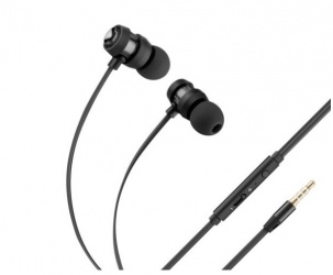 Steren Audífonos Intrauriculares con Micrófono AUD-333, Alámbrico, 3.5mm, Negro 