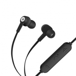 Steren Audífonos Intrauriculares con Micrófono AUD-7010, Inalámbrico, Bluetooth, Negro 