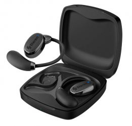 Steren Audífonos con Micrófono AUD-7150, Bluetooth, Inalámbrico, USB-C, Negro 