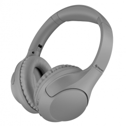 Steren Audífonos Intrauriculares con Micrófono AUD-7680GR, Inalámbrico, Bluetooth, USB-C, Gris 
