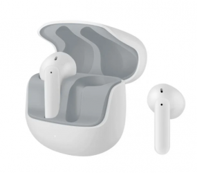 Steren Audífonos Intrauriculares con Micrófono AUD-7840, Inalámbrico, Bluetooth, Cancelación de Ruido, USB-C, Blanco 