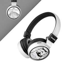 Steren Audífonos StormTrooper, Bluetooth, Inalámbrico, Blanco 