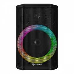 Steren Bafle BAF-0610, Bluetooth, Inalámbrico, 600W PMPO, Negro 