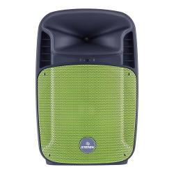 Steren Bafle BAF-1220BT, Bluetooth, Alámbrico/Inalámbrico, 1300W PMPO, USB, Verde/Negro 