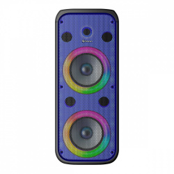 Steren Bafle BAF-2008RGB, Bluetooth, Inalámbrico, 60W RMS, Negro 