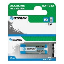 Steren Pila Desechable, 12V, Alcalino 
