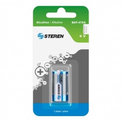 Steren Pila Alcalina 4LR44, 6V, 1 Pieza 