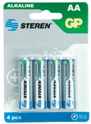 Steren Pila AA, 1.5V, 4 Piezas  
